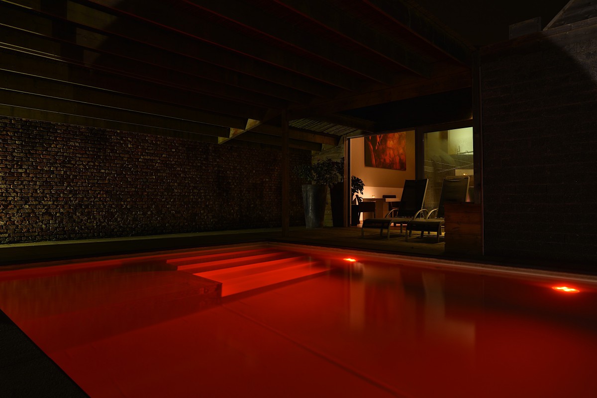 foto buitenbad sauna Di Lusso